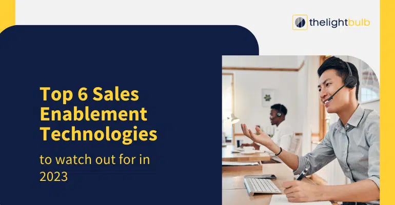 Top Sales Enablement Tech