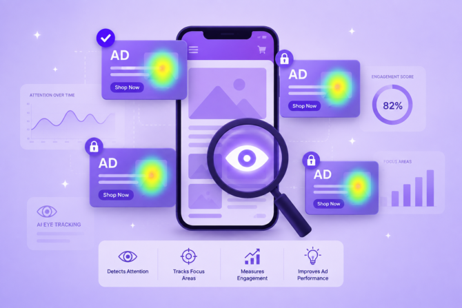 AI Eye Tracking for Advertising: How to Measure What People Actually Notice in Your Ads