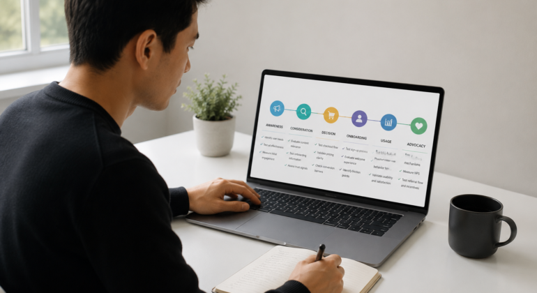 How to Test Every Stage of the Customer Journey Effectively